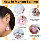 Polymer Clay Cutters for Earrings Making, 705 PCS Set with 49 Shapes Stainless Steel Cutter Tools, 640 Jewelry Accessories, 16 Circle Shape Earring Cruzix