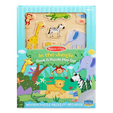 Melissa & Doug Book & Puzzle Play Set: in The Jungle Melissa & Doug