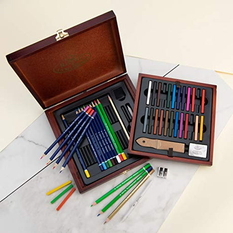 Royal & Langnickel Premier Drawing Pencil Art Set,49-Piece Royal & Langnickel
