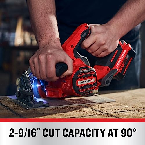 CRAFTSMAN V20 RP Cordless Circular Saw, 7-1/4 inch, Bare Tool Only (CMCS551B) Craftsman