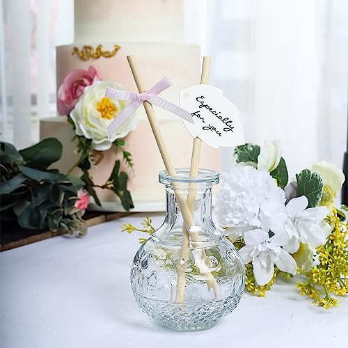 Dowel Rods, 30PCS Bamboo Sticks, Wooden Dowel Rods - Wolwefa 1/4 x 15.7 Inch Unfinished Bamboo Sticks for Crafts and DIY Wolwefa