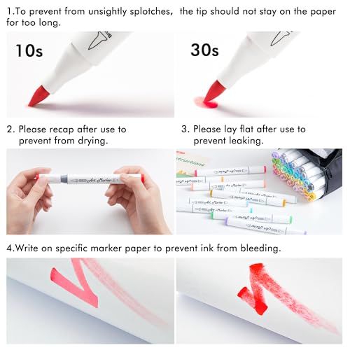 Shuttle Art Rotulador de 101 Colores, 100 Colores más 1 Mezclador Rotuladores Alcohol Permanent, Rotulador Doble Punta con Estuche Perfecto para Ilustración Adultos Colorear Dibujar y Tarjetería Shuttle Art Rotulador de 101 Colores, 100 Colores más 1 Mezclador Rotuladores Alcohol Permanent, Rotulador Doble Punta con Estuche Perfecto para Ilustración Adultos Colorear Dibujar y Tarjetería