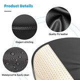 Mineloff Rolling Stool with Wheels 400lbs Weight Capacity,Heavy Duty Lash Chair Adjustable for Tatoo Lab Massage Salon Spa Drafting Nail Teach,360 Mineloff