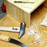 KAKURI Wooden Nails for Woodworking 3/16 inch (4.7mm), Tapered Wooden Dowel Rods for Crafts and Small Furniture, Natural Japanese Beechwood, Bulk 300 KAKURI