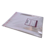 Wowfit 100 Count 9x12 inches Clear Cellophane Plastic Bags, Resealable Self-Sealing Cello Bags Great for Clothes, Shirts, Pants, Foods, Flyers, More Wowfit