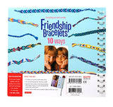 Klutz Friendship Bracelets Craft Kit Multicolored, 10.5" Length x 0.69" Width x 9" Height Klutz