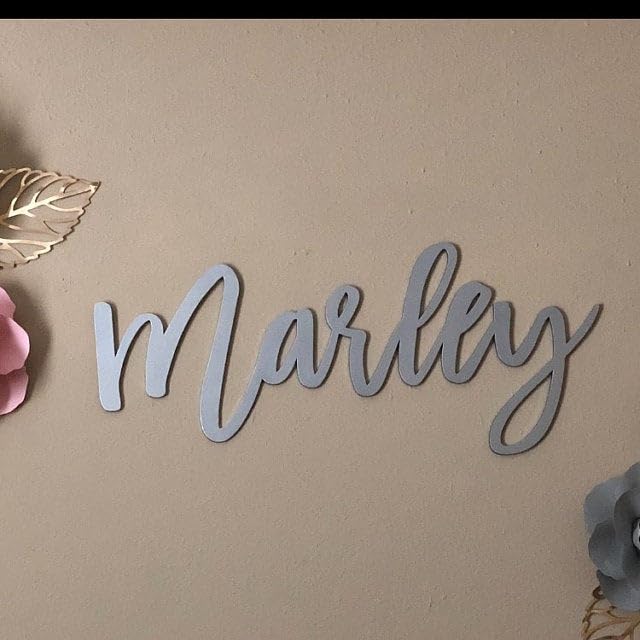 Custom Wood Name Sign, Personalized Wood Signs, Nursery Wall Decor, Baby Boy or Girl Name Sign, Large Word Cut Outs WoodArtSupply