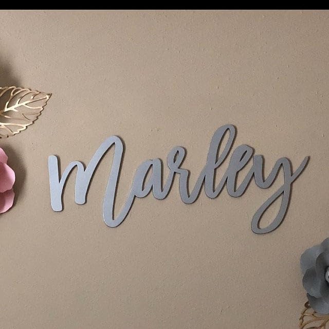 Custom Wood Name Sign, Personalized Wood Signs, Nursery Wall Decor, Baby Boy or Girl Name Sign, Large Word Cut Outs