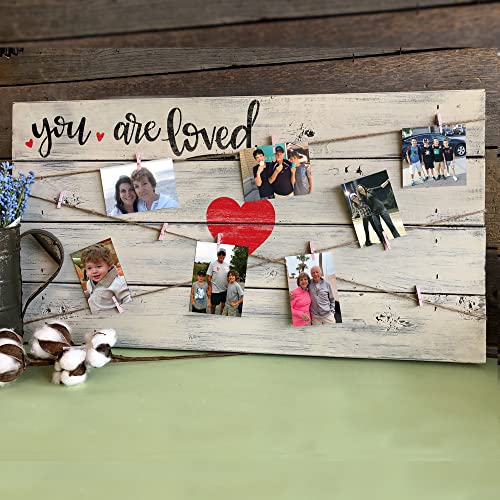 16 Piece Inspirational Word Stencil Set - Stencils for Painting on Wood - Quotes Include Dream, Faith Hope Love - Reusable Stencils for Painting on DLY LIFESTYLE