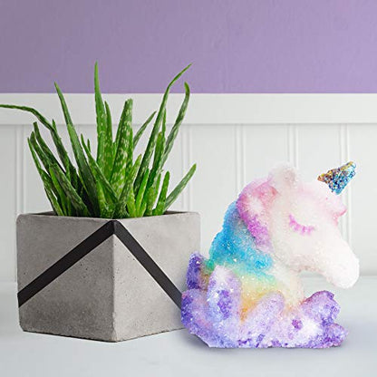 Just My Style You*niverse 3D Crystal Growing Unicorn, at-Home STEM Kits for Kids Age 6 and Up, Grow Your Own Crystals, DIY 3D Unicorn