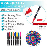 Hula Home Stained Glass Mandala Art Kit - DIY Window Clings with Markers, 10 Suncatchers - Perfect Hobby for Adults, Kids, Teens & Seniors - Ideal Hula Home