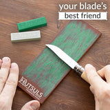 Hutsuls Knife Stropping Leather for Sharpening - Get Razor-Sharp Edges with Leather Strop for Knife Sharpening Easy to Use Leather Sharpening Strop Hutsuls