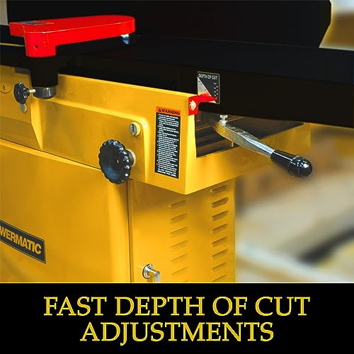 Powermatic 8-Inch Parallelogram Jointer with ArmorGlide, Straight Knife, 2 HP, 1Ph 230V (Model PJ882T) Powermatic