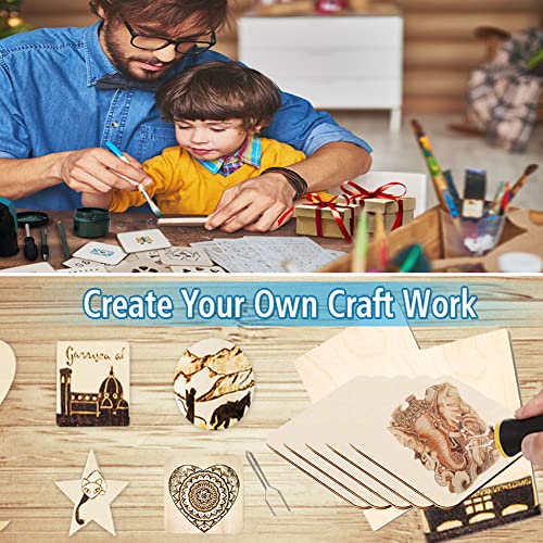 WLIANG 30 Pcs Unfinished Wood Pieces, Natural Blank 6 X 6 Inch Wood Squares, Wooden Square Cutouts Tiles for DIY Crafts Painting, Coasters Engraving, WLIANG