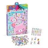 Craft-tastic Puffy - Stick-on Earrings Craft and Jewelry Kit - Easy-to-Make Earring Jewelry - for Ages 4+ with Help Craft-tastic
