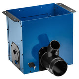 Router Table Dust Bucket w/Dual Port - Dust Collector Woodworking Bucket Mounted on Side or Back - Router Table Accessories Compatible w/Full-Size ROCKLER