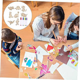 COHEALI 6 Sets DIY Dinosaur Wood Piece Dinosaurs Cutouts Kids Dinosaur Toys Unfinished Wood Cutouts Dinosaur Wood Craft Kids Educational Toys Kids COHEALI