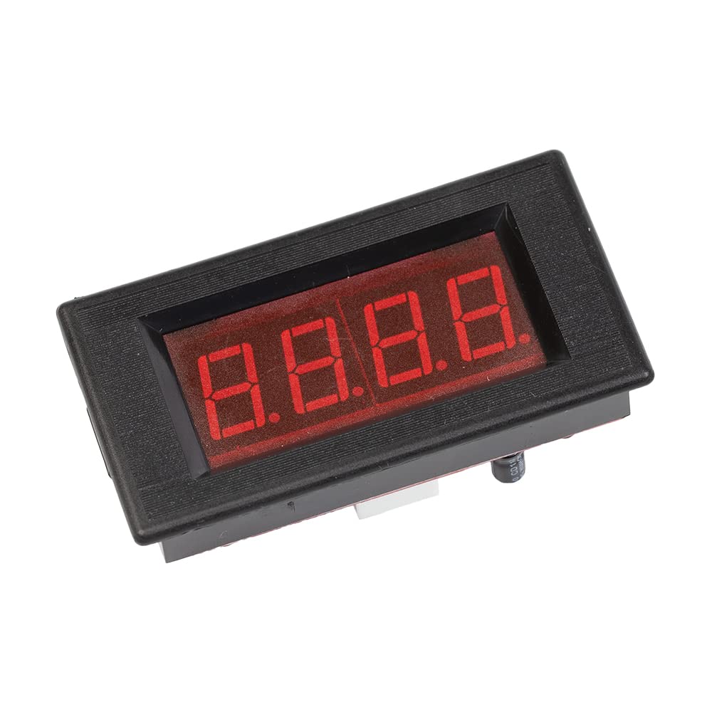 Cloudray 50mA Ammeter DC 0-50mA Analog Amp Panel Meter Current Tester Hua 85C1 (50mA (LED)) - WoodArtSupply