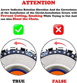 Chainsaw disc/Stump Remover/Stump Grinder/Wood Carving Disc for 4'' or 4"-1/2" Angle Grinder, 5/8" Arbor,Chromium Plating Reinforcement,Shaping and SchuhRia