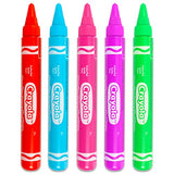 Crayola Bath Super Set - Bundle with 5 Crayola Bath Paint Soap Tubes, 5 Body Wash Bath Pens, and 4 Crayola Bath Books (14 Pc Set) | Bath Books for Beach Kids