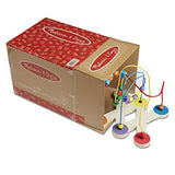 Melissa & Doug Classic Bead Maze - Wooden Educational Toy - Wooden Bead Maze Toy For Toddlers Ages 3+ Melissa & Doug