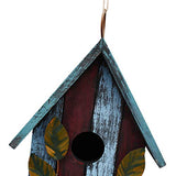 Morning View Wooden Bird Houses for Outside Decorative Hanging Birdhouse Spring for Yard Garden Patio Outdoor Small Birds Bluebird Finch Cardinals Morning View