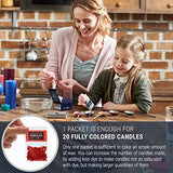 Candle Dyes for Soy Candle Making - Wax Сolor Dye Color Chips for Soy Wax - 16 Popular Colors Wax Dye Flakes Candle Shop