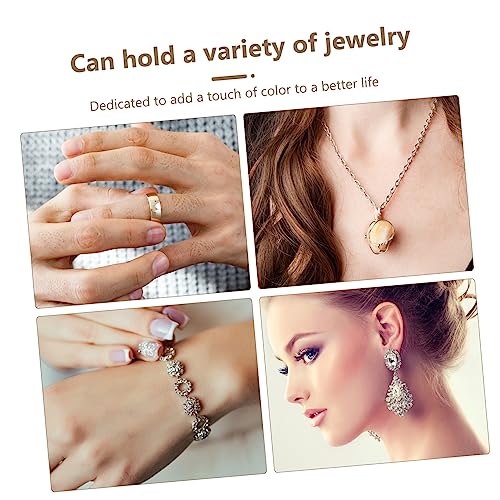 NOLITOY 18 Pcs Wooden Box with Lock Wooden Crafts Paint Brishes Mini Containers Unfinished Treasure Chest Bamboo Jewelry Organizer Wood Gift NOLITOY