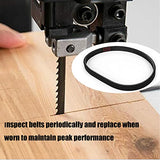 119214000 BandSaw Drive Belt for Craftsman 10 Inch Band Saw 1/3 HP Motor 1-JL22020003 119.214000 124.214000 351.214000 (Ribbed Belt) - 2 Pack RO6G