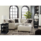 IC International Concepts International Concepts Hampton Accent Shelves Table, Black IC International Concepts