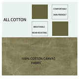 Tobyan No-Tie Canvas Apron Heavy-Duty 16OZ Work Apron with Front Pocket Extra Long Straps Adjustable M–XXL Tobyan