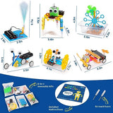 STEM Science Robotics Kit 6 Set Electronic Science Experiments Projects Activities for Kids DIY Engineering Building Kit Age 6-8 8-12 Motor Robot Toy Tsomtto