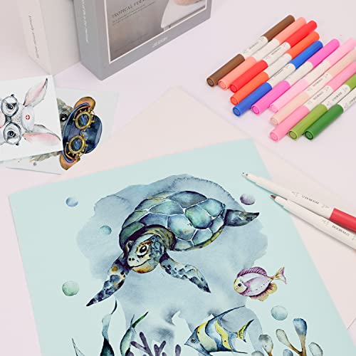 DOOHALO Metallic Grey Black Pens for Cricut Maker 3/Maker/Explore 3/Air 2/Air 1.0/0.8/2.0/2.5 Variety Point Tips Gel Glitter Markers for drawing DOOHALO