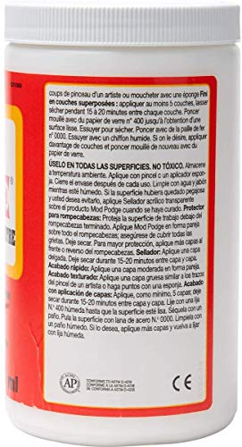 Mod Podge CS11203 Waterbase Sealer, Glue & Decoupage Finish, 32 oz, Gloss, Pack of 2 Mod Podge