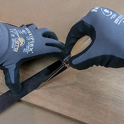 General Tools Scratch Awl Tool with Hardwood Handle - Scribe, Layout Work, & Piercing Wood - Alloy Steel Blade General Tools