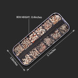 9 Boxes Nail Rhinestones,Nail Gems Nail Diamonds,Nail Art Studs Nail Crystals Nail Sequins for Nails Kit with 1 Tweezers and 3 Pen for Nail Art WoodArtSupply