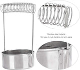 Artist Portable Brush Washer Art Paint Brush Washer Cleaner Holderwith Large Capacity Wash Tank Brush Organizer Holder for Paint Brushes Cleaning WoodArtSupply