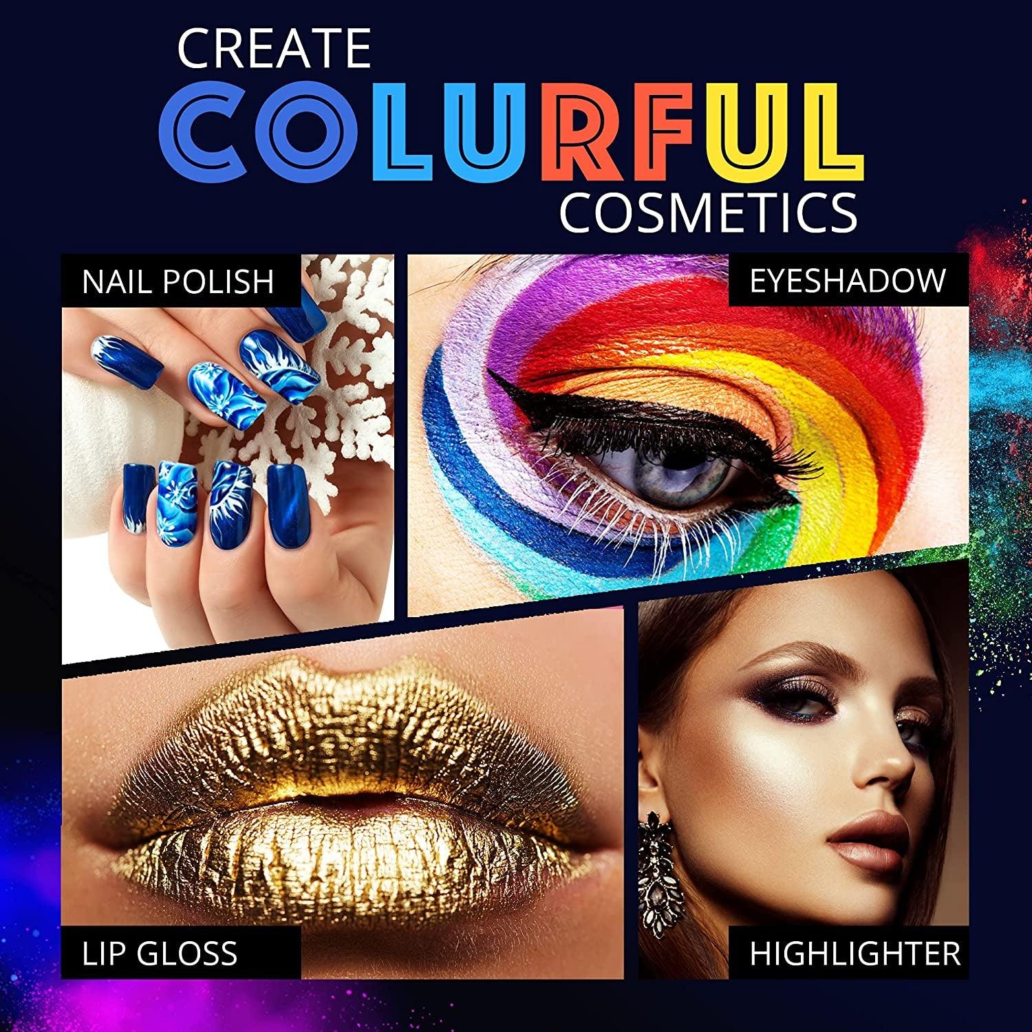 Craft Resin Mica Powder 26 Solid Colors, 4 Neon Glow for Epoxy Resin - 100% Natural, Cosmetic-Grade Resin Color Pigment Powder for Epoxy Resin DIY WoodArtSupply