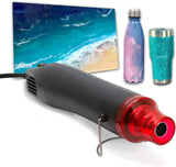 Bubble Removing Tool for Epoxy Resin and Acrylic Art, DIY Glitter Tumblers, Specially-Designed Heat Gun for Making Acrylic Resin Travel Mugs Tumblers WoodArtSupply