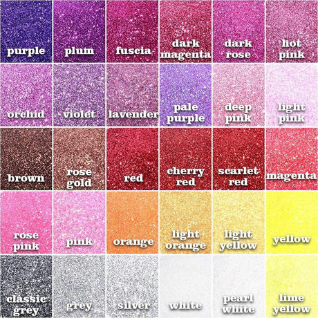 Fine Glitter, 300G 60 Colors Extra Fine Craft Resin Glitter Packs, for Tumblers Festival Decoration, Eyeshadow Makeup Nail Art Body Face Glitter, 5G WoodArtSupply