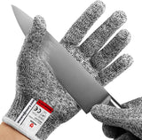 Premium Cut Resistant Gloves Food Grade — Level 5 Protection; Ambidextrous; Machine Washable; Superior Comfort and Dexterity; Lightweight Protective WoodArtSupply