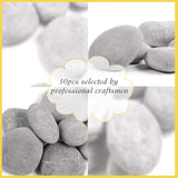 30 River Rocks for Painting, Painting Rocks Bulk, Smooth Rocks for Painting, Natural Stones WoodArtSupply