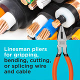 BLACK+DECKER Plier Set, 4-Piece (BDHT84002) BLACK+DECKER