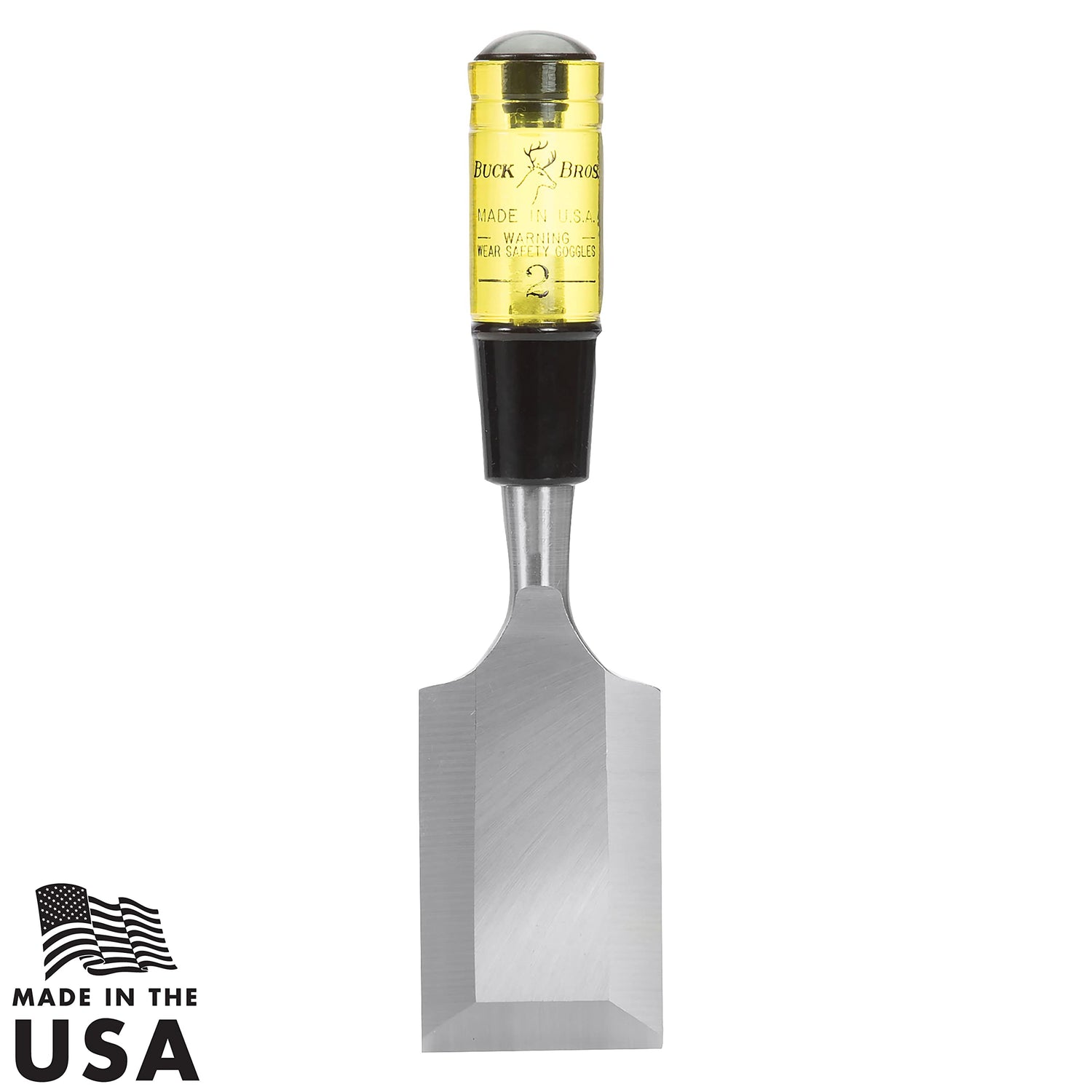 Buck Brothers 120109BC 2 Inch x 5 Inch Professional Wood Chisel, Woodwork Chisel, For Woodworkers Tool Set, For Wood Chisel Sets, Carpentry Tools Buck Bros.