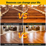 CARGEN 3 PCS Wood Seasoning Beewax Natural Beewax Traditional Wood Wax Multipurpose Beeswax Furniture Polish for Wood Polish Furniture Care CARGEN