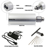 Yakamoz 0.3mm - 4mm Adjustable Micro Mini Electric Hand Drill Aluminum Portable Handheld Drill for DIY PCB with 5A DC5V-12V Power Supply Control | YAKAMOZ