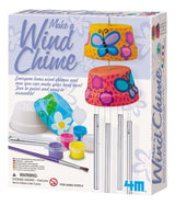4M Make A Wind Chime Kit - Arts & Crafts Construct & Paint A Wind Powered Musical Chime DIY Gift for Kids, Boys & Girls 4M