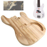 Natudeco Maple Guitar Body, PB Style Pre‑drilled Bass Body DIY Electric Guitar Parts Accessories for DIY Craft Lovers Natudeco