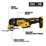 Dewalt DCK1020D2R 20V MAX Lithium-Ion Cordless 10-Tool Combo Kit (2 Ah) (Renewed) DEWALT
