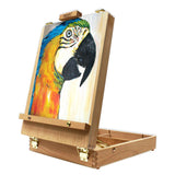 Mont Marte Tabletop Easels for Painting, Desk Box Easels for Kids Adults&Artists,Beech Wood MONT MARTE